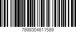 Código de barras (EAN, GTIN, SKU, ISBN): '7899304811589'