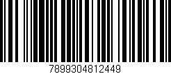 Código de barras (EAN, GTIN, SKU, ISBN): '7899304812449'