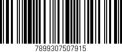 Código de barras (EAN, GTIN, SKU, ISBN): '7899307507915'