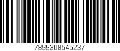 Código de barras (EAN, GTIN, SKU, ISBN): '7899308545237'