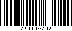 Código de barras (EAN, GTIN, SKU, ISBN): '7899308757012'