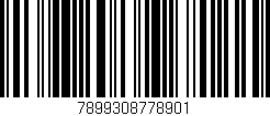 Código de barras (EAN, GTIN, SKU, ISBN): '7899308778901'