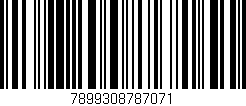 Código de barras (EAN, GTIN, SKU, ISBN): '7899308787071'