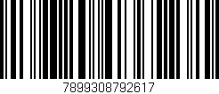 Código de barras (EAN, GTIN, SKU, ISBN): '7899308792617'