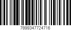Código de barras (EAN, GTIN, SKU, ISBN): '7899347724716'