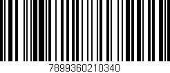 Código de barras (EAN, GTIN, SKU, ISBN): '7899360210340'
