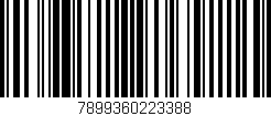 Código de barras (EAN, GTIN, SKU, ISBN): '7899360223388'