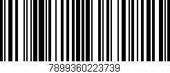 Código de barras (EAN, GTIN, SKU, ISBN): '7899360223739'
