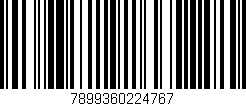 Código de barras (EAN, GTIN, SKU, ISBN): '7899360224767'