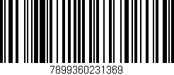 Código de barras (EAN, GTIN, SKU, ISBN): '7899360231369'