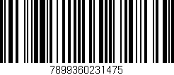 Código de barras (EAN, GTIN, SKU, ISBN): '7899360231475'