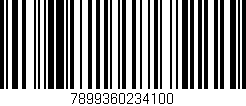 Código de barras (EAN, GTIN, SKU, ISBN): '7899360234100'