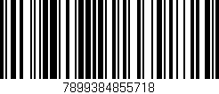 Código de barras (EAN, GTIN, SKU, ISBN): '7899384855718'