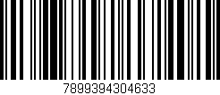 Código de barras (EAN, GTIN, SKU, ISBN): '7899394304633'