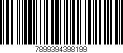 Código de barras (EAN, GTIN, SKU, ISBN): '7899394398199'