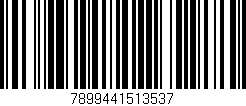 Código de barras (EAN, GTIN, SKU, ISBN): '7899441513537'