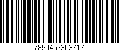 Código de barras (EAN, GTIN, SKU, ISBN): '7899459303717'