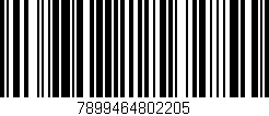 Código de barras (EAN, GTIN, SKU, ISBN): '7899464802205'
