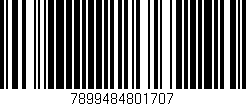 Código de barras (EAN, GTIN, SKU, ISBN): '7899484801707'