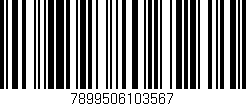 Código de barras (EAN, GTIN, SKU, ISBN): '7899506103567'