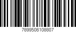 Código de barras (EAN, GTIN, SKU, ISBN): '7899506108807'