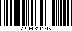 Código de barras (EAN, GTIN, SKU, ISBN): '7899506111715'