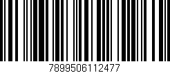 Código de barras (EAN, GTIN, SKU, ISBN): '7899506112477'