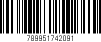 Código de barras (EAN, GTIN, SKU, ISBN): '789951742091'