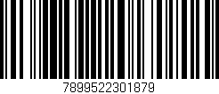 Código de barras (EAN, GTIN, SKU, ISBN): '7899522301879'