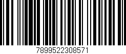 Código de barras (EAN, GTIN, SKU, ISBN): '7899522308571'