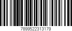 Código de barras (EAN, GTIN, SKU, ISBN): '7899522313179'