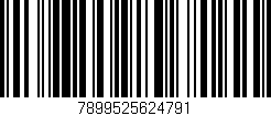 Código de barras (EAN, GTIN, SKU, ISBN): '7899525624791'