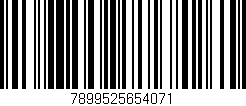 Código de barras (EAN, GTIN, SKU, ISBN): '7899525654071'