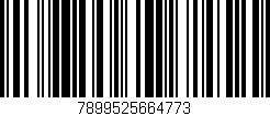 Código de barras (EAN, GTIN, SKU, ISBN): '7899525664773'