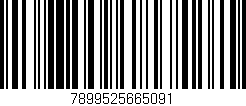 Código de barras (EAN, GTIN, SKU, ISBN): '7899525665091'