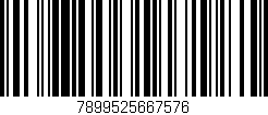 Código de barras (EAN, GTIN, SKU, ISBN): '7899525667576'