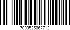 Código de barras (EAN, GTIN, SKU, ISBN): '7899525667712'