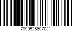 Código de barras (EAN, GTIN, SKU, ISBN): '7899525687031'