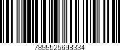 Código de barras (EAN, GTIN, SKU, ISBN): '7899525698334'