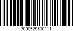 Código de barras (EAN, GTIN, SKU, ISBN): '7899529600111'
