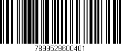 Código de barras (EAN, GTIN, SKU, ISBN): '7899529600401'