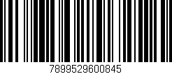 Código de barras (EAN, GTIN, SKU, ISBN): '7899529600845'