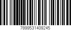 Código de barras (EAN, GTIN, SKU, ISBN): '7899531409245'