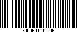 Código de barras (EAN, GTIN, SKU, ISBN): '7899531414706'