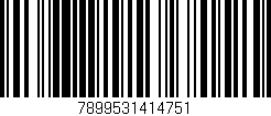 Código de barras (EAN, GTIN, SKU, ISBN): '7899531414751'