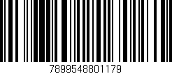 Código de barras (EAN, GTIN, SKU, ISBN): '7899548801179'