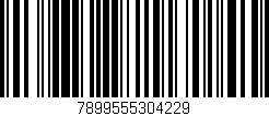 Código de barras (EAN, GTIN, SKU, ISBN): '7899555304229'