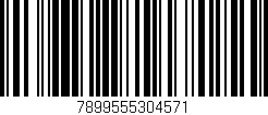 Código de barras (EAN, GTIN, SKU, ISBN): '7899555304571'