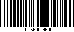 Código de barras (EAN, GTIN, SKU, ISBN): '7899560804608'