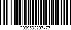 Código de barras (EAN, GTIN, SKU, ISBN): '7899563287477'